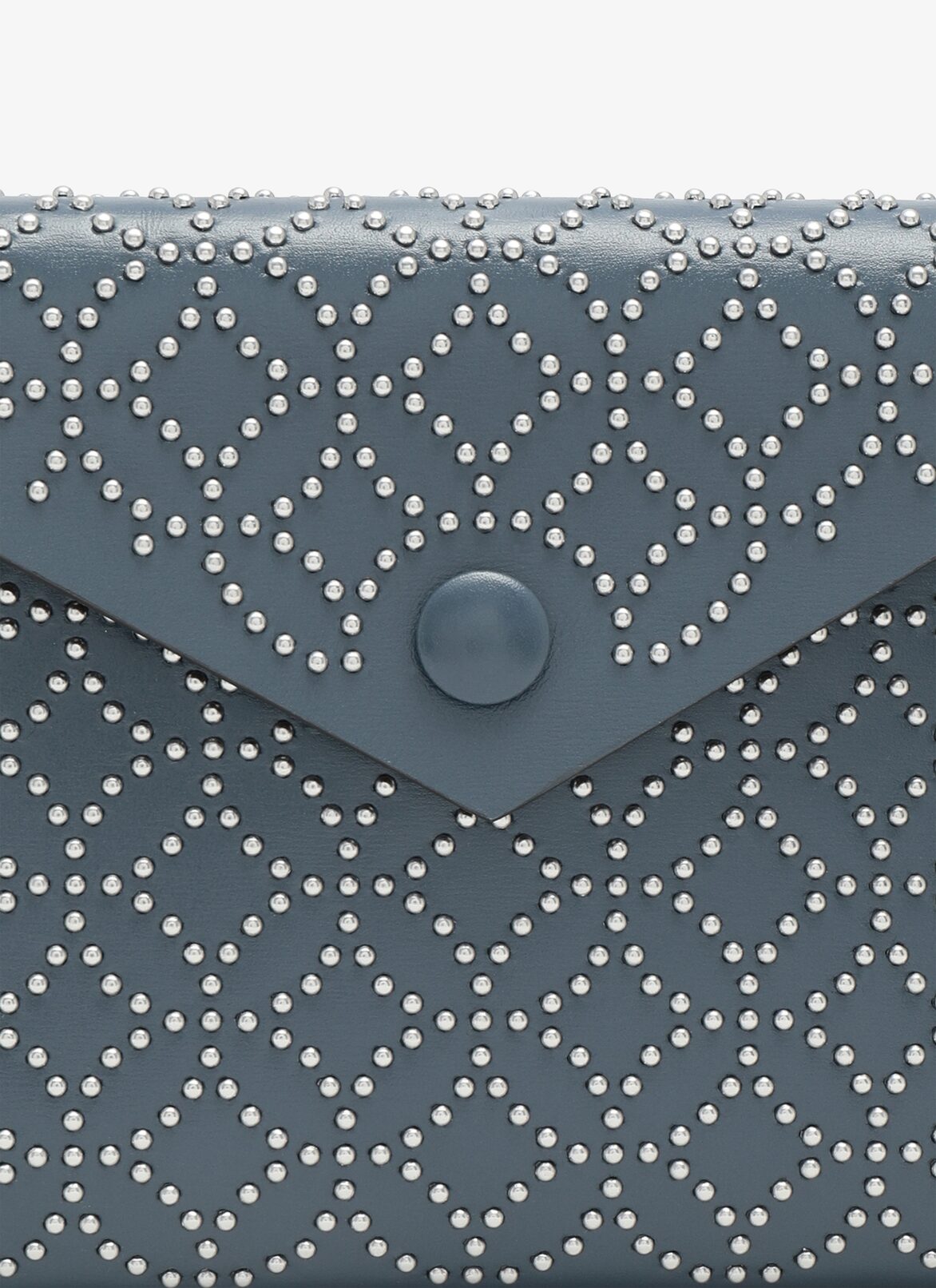 POCKET CUIR LUX CLOU ARABESQUE BLUE RUSSIAN ALAÏA RUSSIAN BLUE  POCKET CUIR LUX CLOU ARABESQUE BLUE RUSSIAN